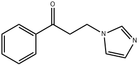 3-(1H-咪唑-1-基)-1-苯基-1-丙酮, 28918-16-3, 结构式