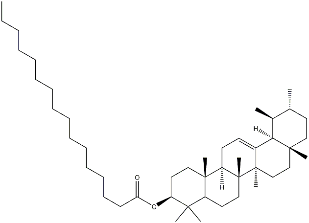 Urs-12-en-3beta-ol palmitate Structure