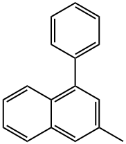 3-Methyl-1-phenylnaphthalene,29304-65-2,结构式