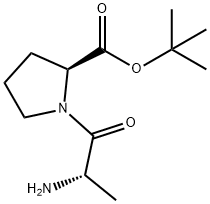 L-アラニル-L-プロリンTERT-ブチルエステル 化学構造式