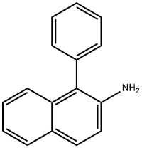 1-苯基萘-2-胺, 29601-75-0, 结构式