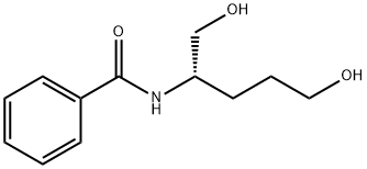(S)-N-(1,5-dihydroxypentan-2-yl)benzamide 化学構造式