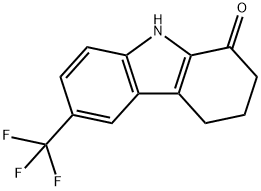 6-(Trifluoromethyl)-2,3,4,9-tetrahydro-1H-carbazol-1-one Structure