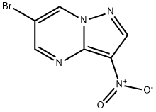 6-溴-3-硝基吡唑[1,5-A]嘧啶,300361-77-7,结构式