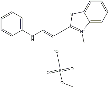 3-Methyl-2-[2-(phenylamino)ethenyl]benzothiazolium Methyl Sulfate