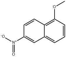 1-Methoxy-6-nitronaphthalene Structure