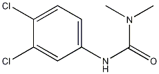 1,1-Dimethyl-3-(3,4-dichlorophenyl)urea Struktur