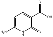 6-Amino-2-hydroxynicotinic acid,33053-69-9,结构式