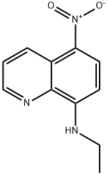 8-ETHYLAMINO-5-NITROQUINOLINE, 332402-92-3, 结构式