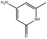 4-Amino-2-hydroxy-6-methylpyridine 化学構造式