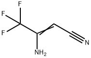 3-Amino-4,4,4-trifluoro-2-butenenitrile 化学構造式