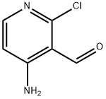 4-amino-2-chloronicotinaldehyde Structure