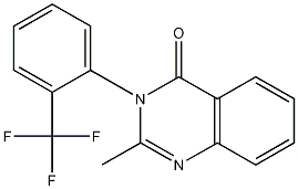 3-[2-(Trifluoromethyl)phenyl]-2-methylquinazolin-4(3H)-one|