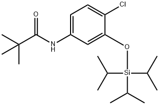 N-[4-Chloro-3-(triisopropylsilyloxy)phenyl]-2,2-dimethylpropanamide price.