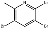 2,3,5-tribromo-6-methylpyridine Structure