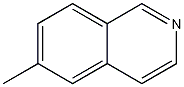 6-甲基异喹啉,34528-67-1,结构式