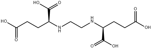 (S,S)-N,N'-Ethylenediglutamic Acid 化学構造式