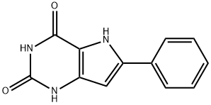 6-phenyl-5H-pyrrolo[3,2-d]pyrimidine-2,4-diol