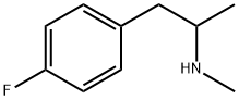 DL-4-Fluoromethamphetamine Struktur