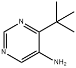 5-Amino-4-tert-butylpyrimidine Structure