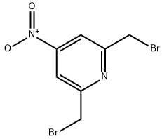 2,6-Bis(bromomethyl)-4-nitropyridine Structure