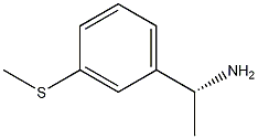 Benzenemethanamine, .alpha.-methyl-3-(methylthio)-, (.alpha.R)- Structure