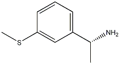 (1R)-(+)-1-[3-(METHYLSULFANYL)PHENYL]ETHYLAMINE 结构式