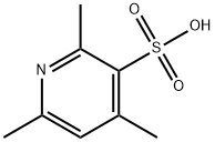 2,4,6-Trimethylpyridine-3-sulfonic acid 结构式