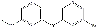 3-Bromo-5-(3-methoxyphenoxy)pyridine|3-溴-5-(3-甲氧基苯氧基)吡啶