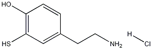 3-Mercaptotyramine Hydrochloride Struktur