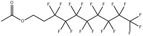 1H,1H,2H,2H-Heptadecafluorodecyl acetate Structure