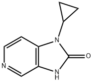 1-シクロプロピル-1,3-ジヒドロ-2H-イミダゾ[4,5-C]ピリジン-2-オン