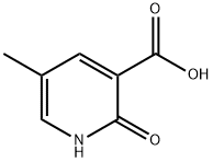 5-甲基-2-氧代-1,2-二氢吡啶-3-羧酸 结构式