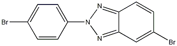 5-bromo-2-(4-bromophenyl)-2H-benzo[d][1,2,3]triazole Struktur
