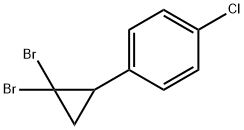 1-Chloro-4-(2,2-dibromocyclopropyl)benzene 结构式