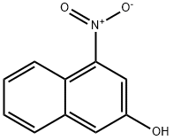 2-Hydroxy-4-nitronaphthalene Struktur