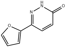 6-(2-呋喃)-2H-哒嗪-3-酮 结构式