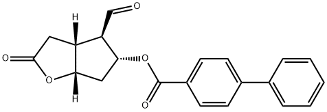 [1,1'-Biphenyl]-4-carboxylic acid (3aR,4R,5R,6aS)-4-formylhexahydro-2-oxo-2H-cyclopenta[b]furan-5-yl ester