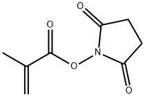 甲基丙烯酸N-羟琥珀酸亚胺酯 结构式