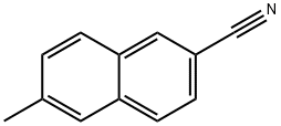 2-Cyano-6-methylnaphthalene Structure