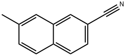 2-Cyano-7-methylnaphthalene Struktur