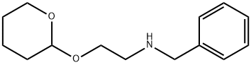 N-苄基-2-((四氢-2H-吡喃-2-基)氧基)乙烷-1-胺, 390401-24-8, 结构式