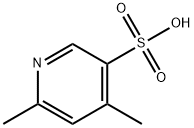 4,6-Dimethylpyridine-3-sulfonic acid Structure
