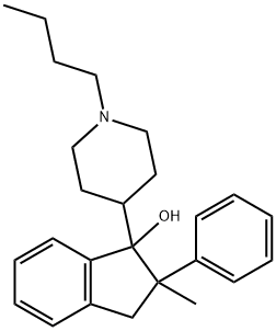 3977-79-5 1-(1-丁基-4-哌啶基)-2-甲基-2-苯基-1-茚满醇