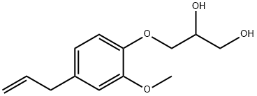 398-58-3 3-(4-allyl-2-methoxyphenoxy)-1,2-propanediol