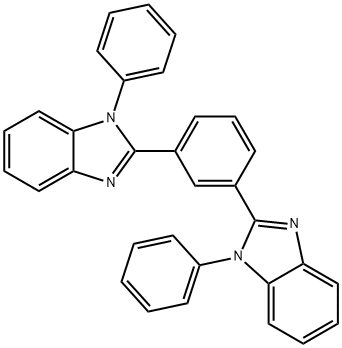 1,3-双(1-苯基苯并咪唑-2-)苯, 39823-31-9, 结构式