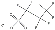 POTASSIUM HEPTAFLUOROPROPANESULFONATE Struktur