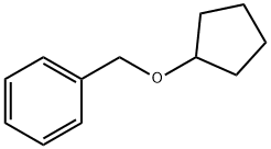 (CYCLOPENTYLOXYMETHYL)BENZENE 结构式