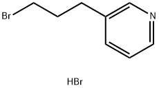 3-(3-Bromopropyl)pyridine  Hydrobromide Structure