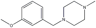 1-(3-methoxybenzyl)-4-methylpiperazine Structure